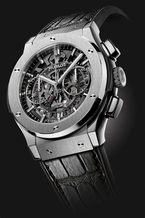 hublot classic fusion aerofusion titanium 45 mm|Hublot classic fusion review.